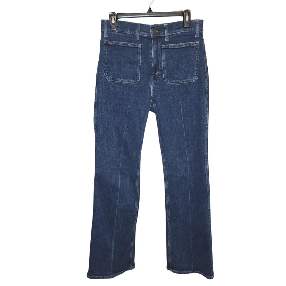Polo Ralph Lauren Jeans Womens 29 Blue High Rise Straight Leg Denim Classic